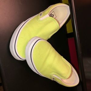 Neon Green Vans